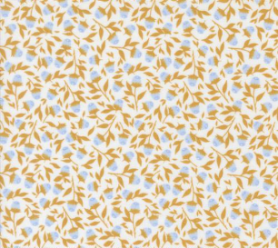 Sun Drenched Foraged Berries Small Floral Cloud Fabric