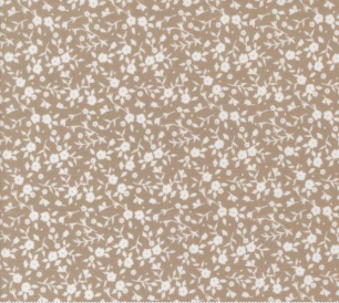 Sun Drenched Tiny Floral Toss Stone Fabric