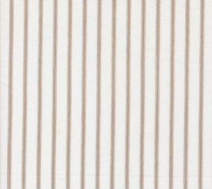 Sun Drenched Ticking Stripes Cloud Stone Fabric