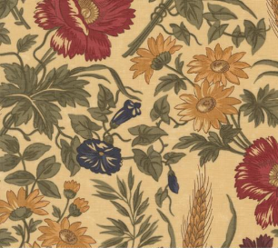 Wheatland Wheatland Florals Wheat Fabric