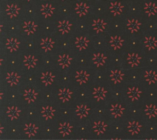 Wheatland Leaf Trio Blenders Slate Fabric