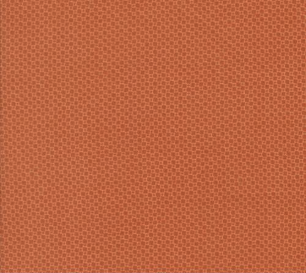 Prairie Gatherings Flannels Box Print Blenders Rust Fabric