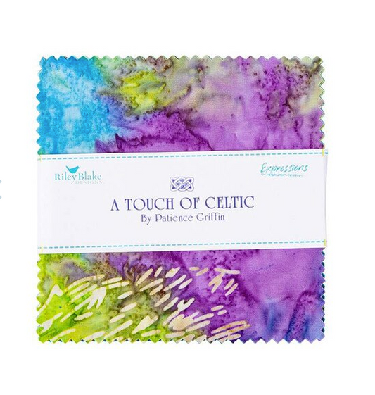 Expressions Batiks A Touch of Celtic 5" Stacker