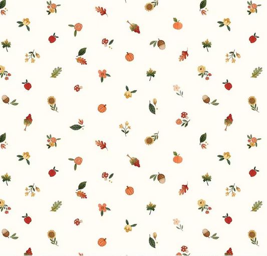 Happy Fall Days Fall Things Cloud Fabric