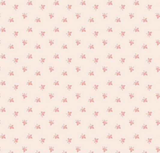 Gentler Times Endearing Coral Fabric