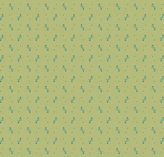 Gentler Times Ditty Lettuce Fabric