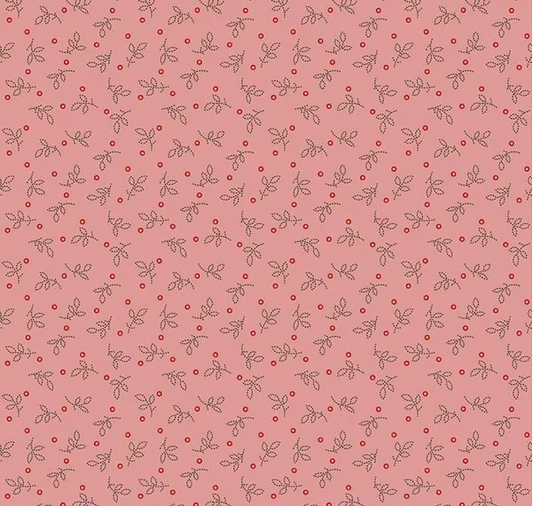Gentler Times Pleasant Coral Fabric