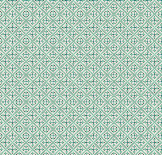 Gentler Times Shenanigans Sea Glass Fabric