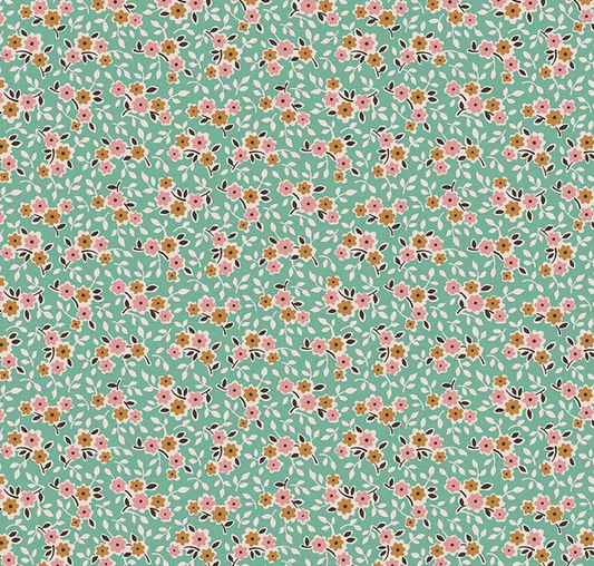 Gentler Times Cherish Sea Glass Fabric