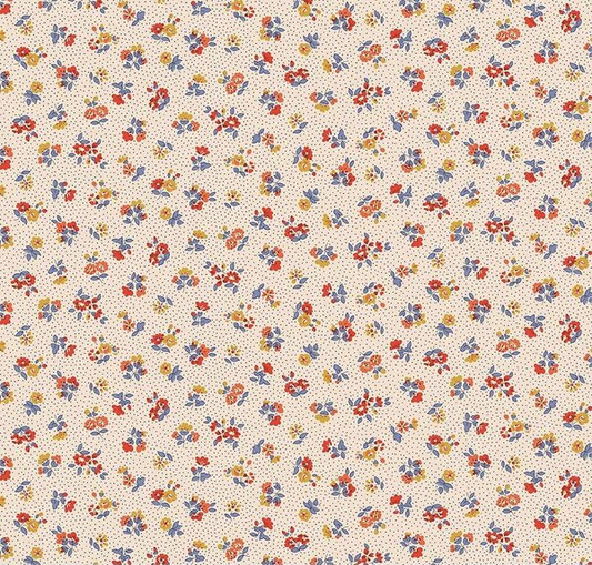 Floral Nostalgia Flora Beatrice A Fabric