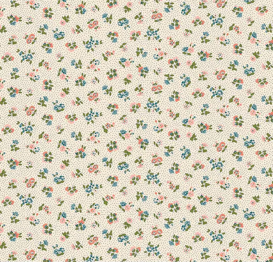 Floral Nostalgia Flora Beatrice B Fabric
