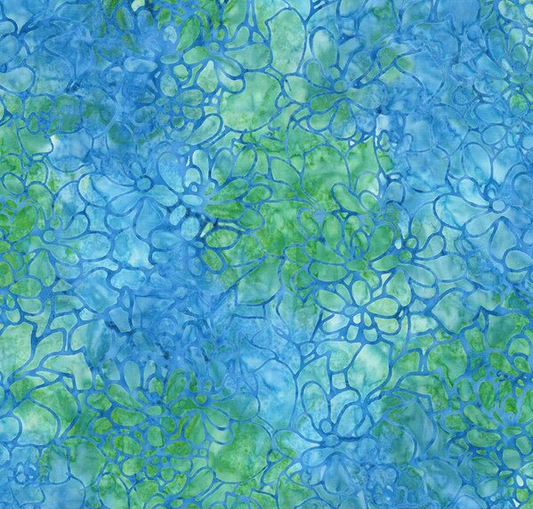 Batiks Hand Dyes Plant-Based City Lites Fabric