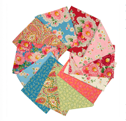 Vintage Blooms Fat Quarter Bundle