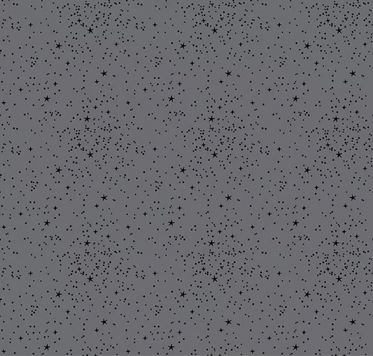 Blackout Stars Gray Fabric