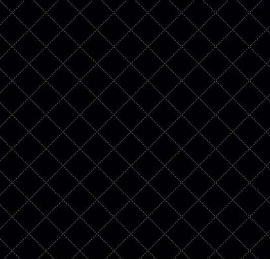 Blackout Stitch Black Fabric