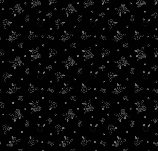 Blackout Bushel Black Fabric