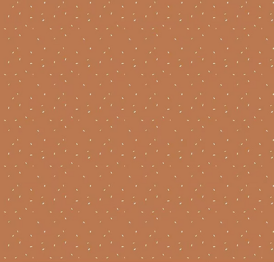 Olive Grove Dots Terracotta Fabric