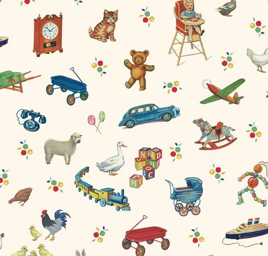 Simple Pleasures Toys Ivory Fabric