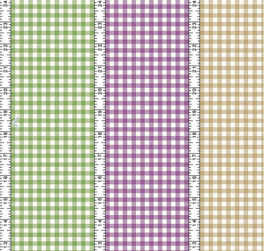 Simple Pleasures Gingham Stripes Multi Fabric