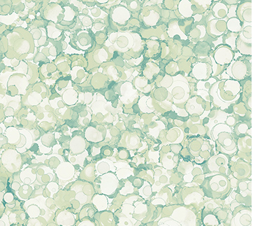Autumn Breeze BUBBLES TEAL/GREEN