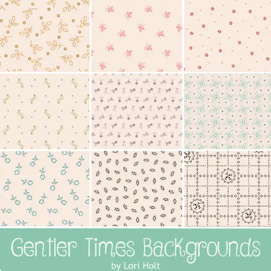 Gentler Times Backgrounds 5" Stacker