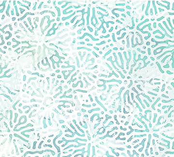 Deep Blue BRAIN CORAL 1 Fabric