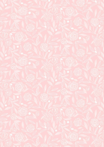 Joys of Spring Camellias Charm Light Pink Fabric