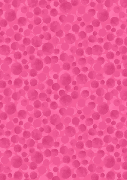 Bumbleberries Blender Carnival Pink Fabric