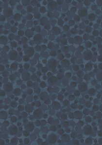 Bumbleberries Blender Indigo Fabric