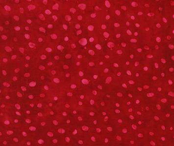 Strawberry Lane Mottistone Dot Dragonfruit Fabric