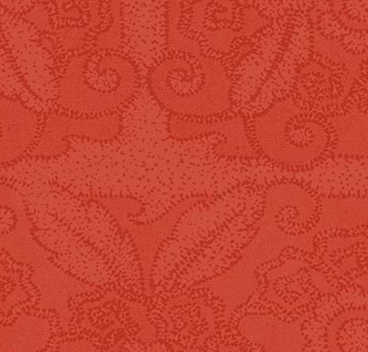 Gingerbread Lacy Blender Red Fabric