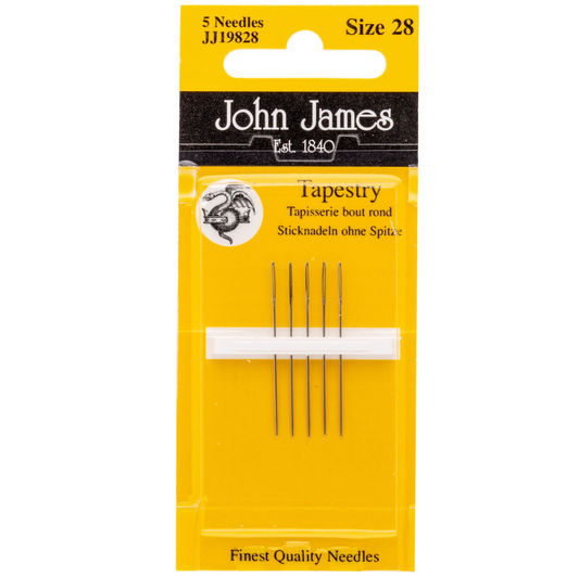 John James Tapestry Needles sz 28