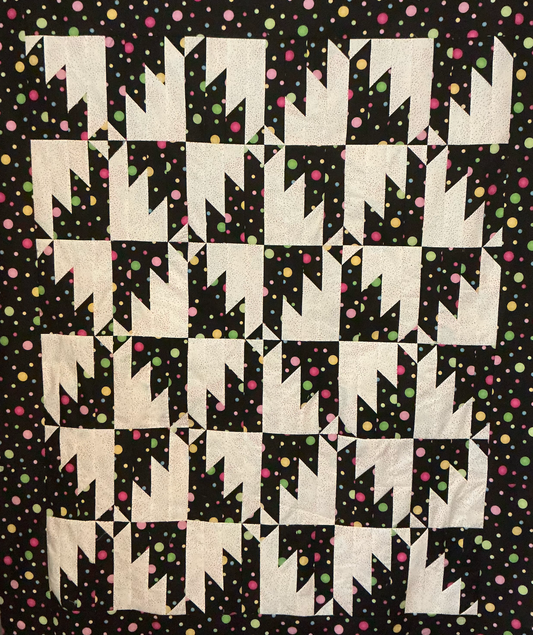 01/10/26 Dotty Spotty Spike Quilt- In Store