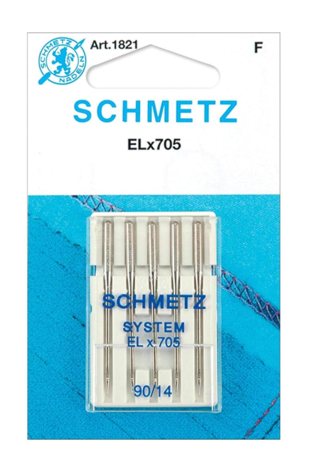 Schmetz Serger Needles ELx705 Sz 90/14 5pc