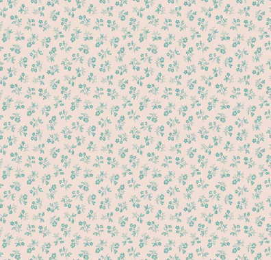 Farmer's Daughter Vintage Background Raindrop Fabric