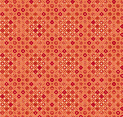 Farmer's Daughter Flower Patch Squash Fabric