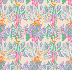 From the Archives Chard Pastel Fabric