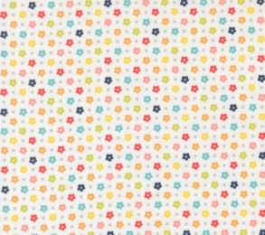 Delightfully Yours Small Florals Cloud Fabric