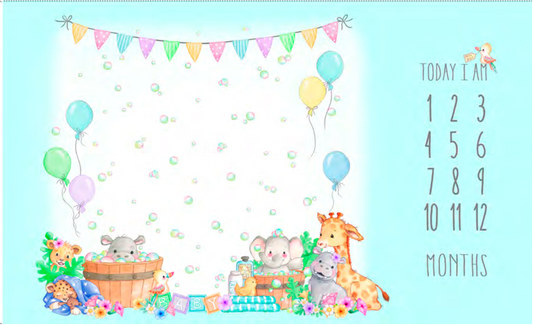 Little Ones - Little Ones Milestone Blanket - Panel
