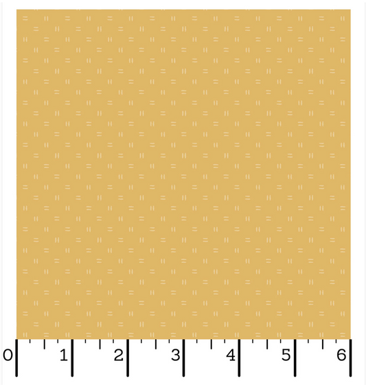 Desert Dreams - Dash Dots - Yellow - Yardage