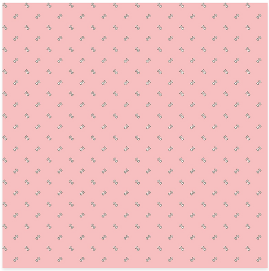 Terrace Blooms - Dot Bud - Pink - Yardage