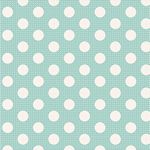 Tilda - Dots - Teal - Yardage