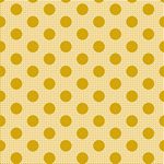 Tilda - Dots - Flaxen Yellow - Yardage