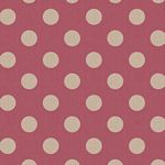 Tilda - Chambray Dots - Burgundy - Yardage