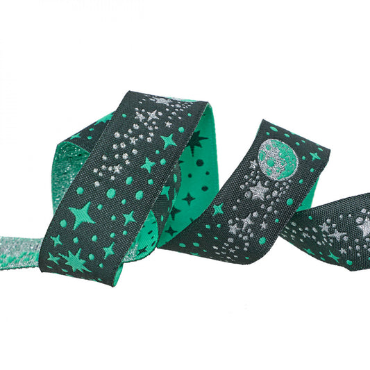 Meteor Shower in Storm 7/8" Yardage