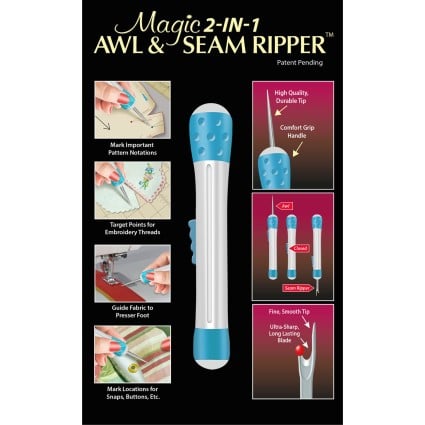 Magic 2 -in- 1 Awl & Seam Ripper