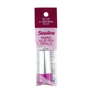 Fabric Glue Pen Refills Blue, 2 ct