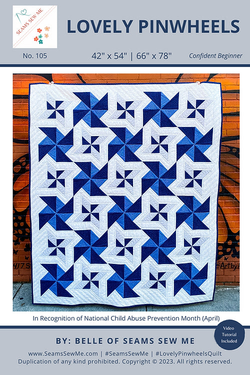 Lovely Pinwheels Quilt Pattern
