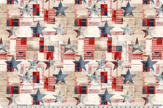 Digital Cuddle - Timeless Liberty - Multi - Yardage