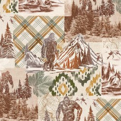 Trailhead Adventure Bigfoot Adventure DCX12381-BROW-D Fabric